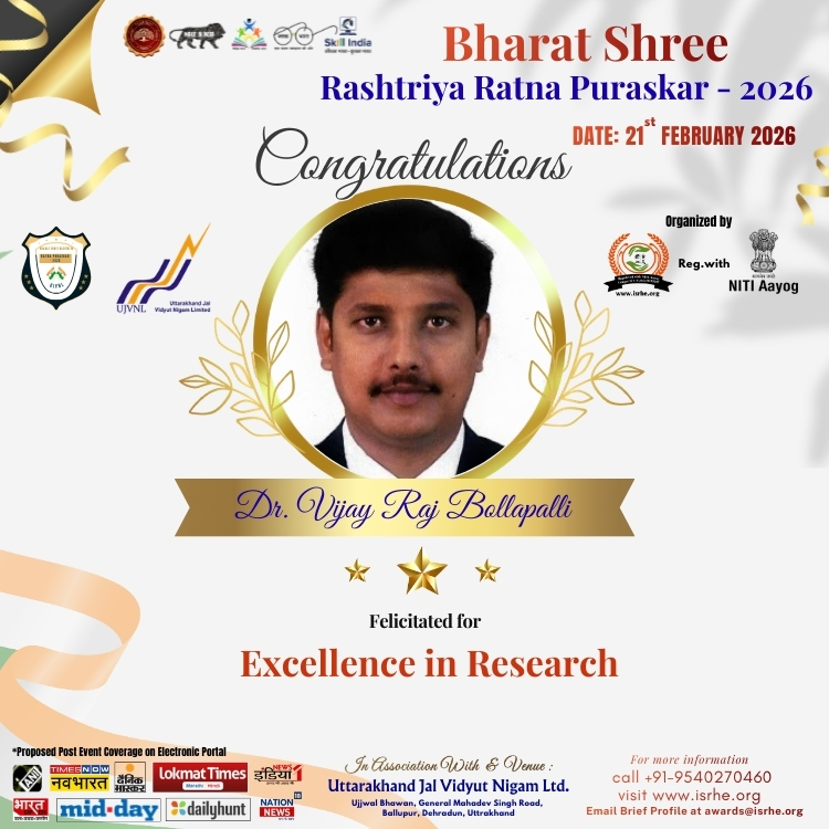 Dr. Vijay Raj Bollapalli